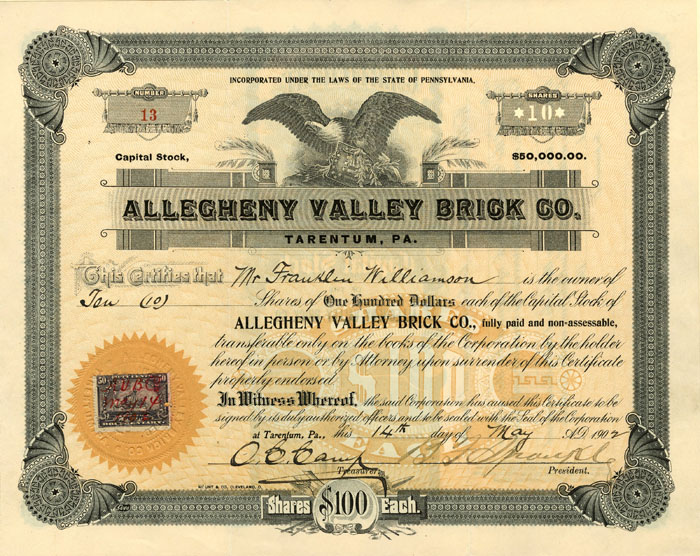 Allegheny Valley Brick Co.
